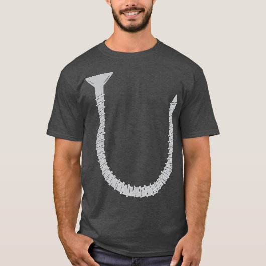 Uおもしろいハウスドリリング Tシャツ (正面)