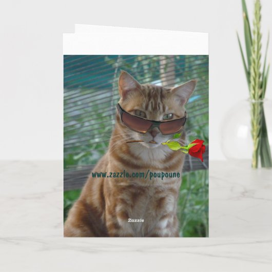 uのお母さんをlove カード (裏面)