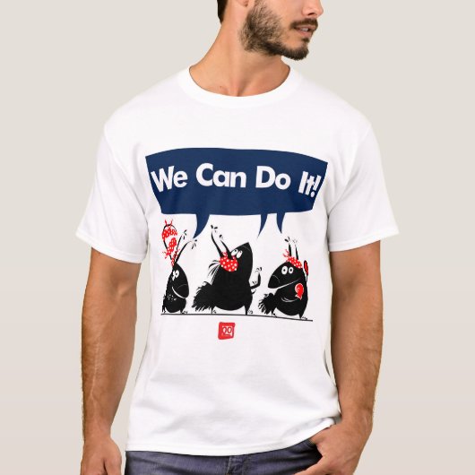 Uのレディー知恵版3 Tシャツ (正面)