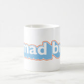Uの不機嫌のbroか。 コーヒーマグカップ (中央)