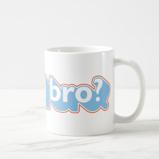 Uの不機嫌のbroか。 コーヒーマグカップ (右)