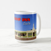 Uの低下のインのカフェのコーヒー・マグ コーヒーマグカップ (正面右)