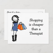 uの低下の郵便はがきの招待まで店 インビテーションポストカード (正面/裏面)