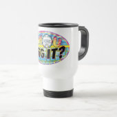 Uの発掘はそれ絞り染めできます トラベルマグ (正面右)