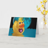 Uの石! (ブランク) カード (黄色い花)