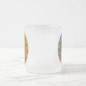 Uの認識海スタイルロゴマグカップ&カップ フロストグラスマグカップ (中央)