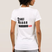 Uのgogogoの女の子 Tシャツ (裏面)