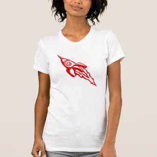 UのlIKEYオレンジロケット Tシャツ