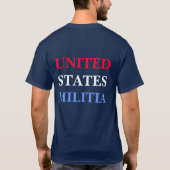 UのS M Tシャツ (裏面)