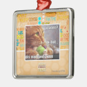 Uはほしいですか。 メタルオーナメント (左)