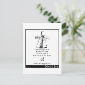 Uは上衣だった ポストカード (スタンド正面)