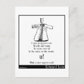 Uは上衣だった ポストカード (正面)