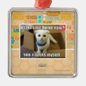 Uは家私を今取りますか。 メタルオーナメント (正面)