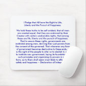 !!! Uは独立宣言を作成します マウスパッド (マウス)