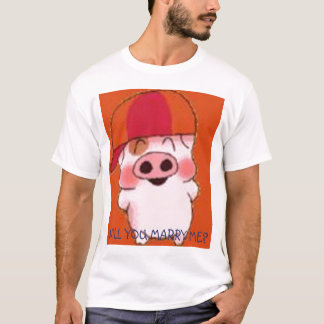 Uは私と結婚しますか。 Tシャツ