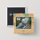 Uは私の顔を押しました! 缶バッジ (正面&裏面)