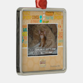 Uはmaekベッド後でできます メタルオーナメント (右)