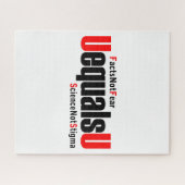 UはUに等しい – HIVは検出できない – 科学はスティグマではない ジグソーパズル (横)