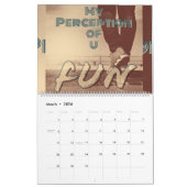 Uカレンダーに対する自分の認識 カレンダー (3月 2026)