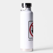 Uターンのナレッジトランスポーティングサインユーモア ウォーターボトル (右面)