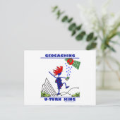 Uターンキングの地理学 ポストカード (スタンド正面)