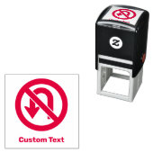 Uターン記号なし セルフインキングスタンプ (インサイチュ)