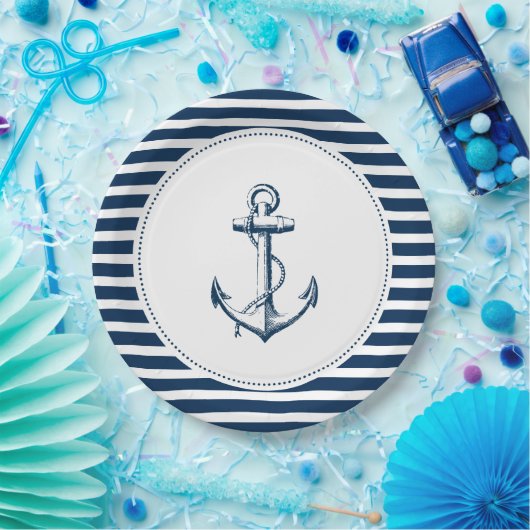 Uバースデー航海のパーティー紙プレート ペーパープレート (パーティー)