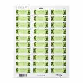 Uピックカラー/ワイルドフラワーお洒落デイジーの散布 ラベル (フルシート)