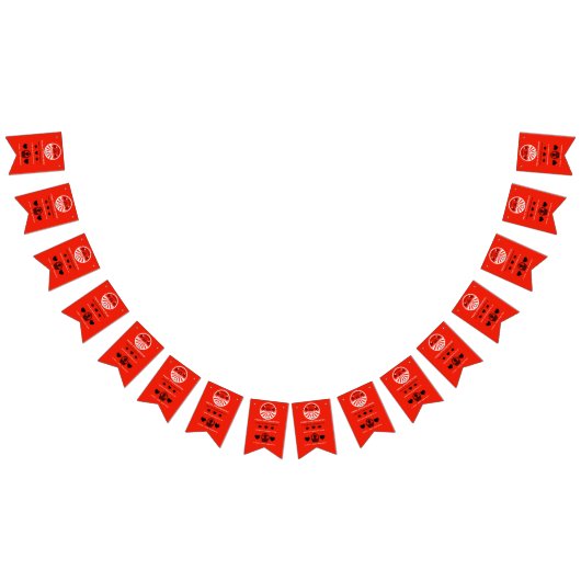 Uピックストロベリーファームプロモーション バンティングフラッグ (全)