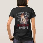 Uボートでのロシアンリバー・ハリブト漁 Tシャツ (裏面)