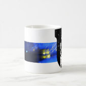 UモノグラムタイポグラフィMag コーヒーマグカップ (中央)