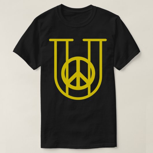 Uリバスの平和 Tシャツ (デザイン正面)