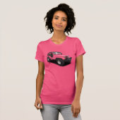 U一突き色のTシャツの色4の荷車引き Tシャツ (正面フル)