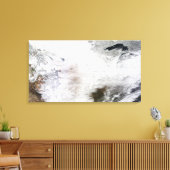 U上空の大規模な冬の嵐の衛星表示 キャンバスプリント (インサイチュ (リビング))