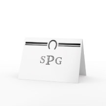 U字形モノグラム文房具