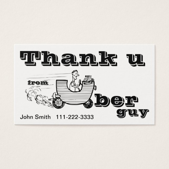 U感謝してい - Uber Guyより (正面)