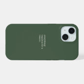 U様のためのiPhoneケース iPhone 15ケース (裏面横)