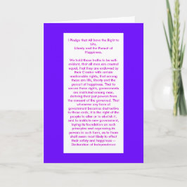 !!!U独立宣言の作成 カード