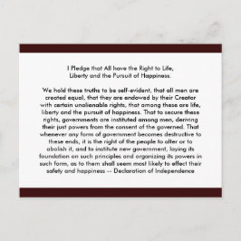 !!!U独立宣言の作成 ポストカード