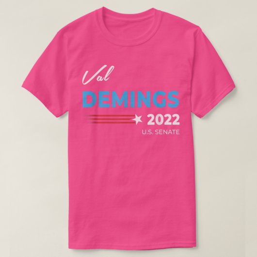 U用Val Demings 2022 Tシャツ (デザイン正面)
