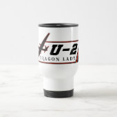 U2ドラゴンレディースパイ飛行機 トラベルマグ (中央)