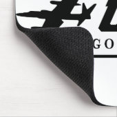 U2ドラゴンレディースパイ飛行機 マウスパッド (コーナー)