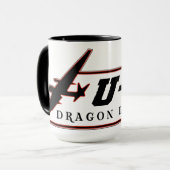 U2ドラゴンレディースパイ飛行機 マグカップ (正面左)