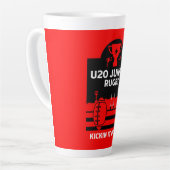 U20ジュニアラグビー選手 カフェラテマグ (左アングル)