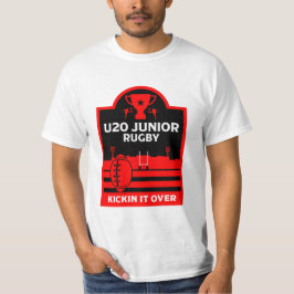 U20ジュニアラグビー選手Tシャツ Tシャツ