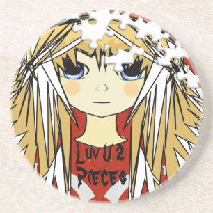 U 2LoveピースAnime Girl Coasters コースター