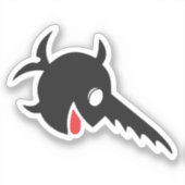 U-96エンブレム – 笑うメカジキ シール (正面)