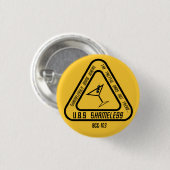 U.B.Sの恥知らずな小型ボタン 缶バッジ (正面&裏面)