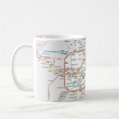 U-Bahn Berlin コーヒーマグカップ (左)