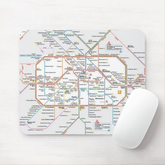 U-Bahn Berlin マウスパッド (マウス)